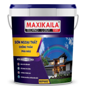 MAXIKAILA Waterproofing Color – Sơn Ngoại Thất Chống Thấm (ASP6603)