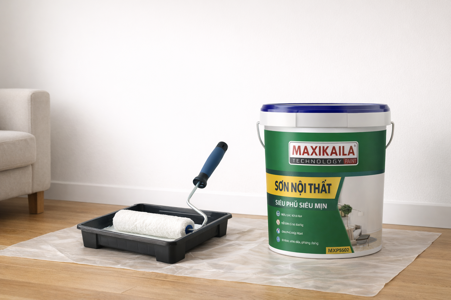 Siêu mịn siêu phủ MAXIKAILA