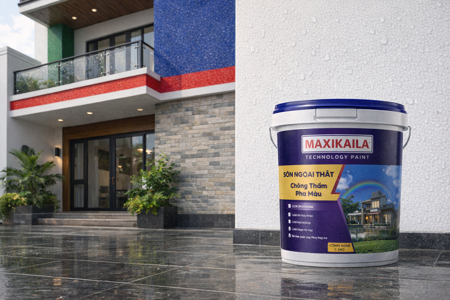 Chống thấm ngoại thất MAXIKAILA